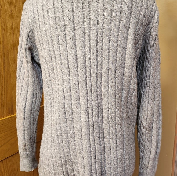 Evolution grey cable knit sweater - Picture 4 of 7